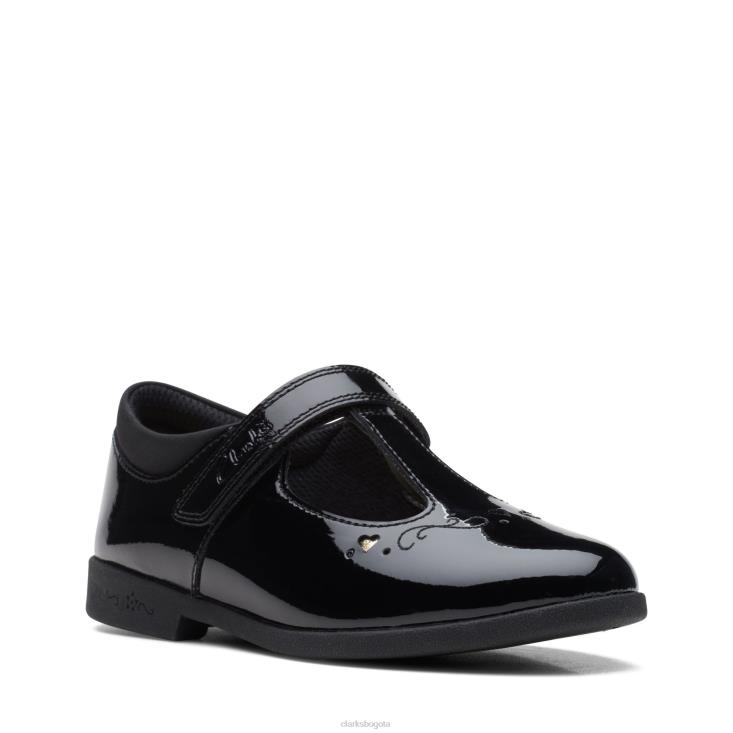 Clarks 0DX8L3783 magicsteplo k clarks palmadita negra niños palmadita negra