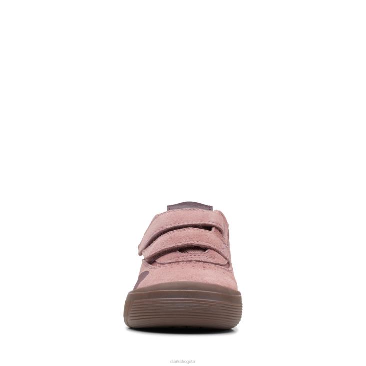 Clarks 0DX8L3786 clarks cica run k rosa combi niños combinación rosa