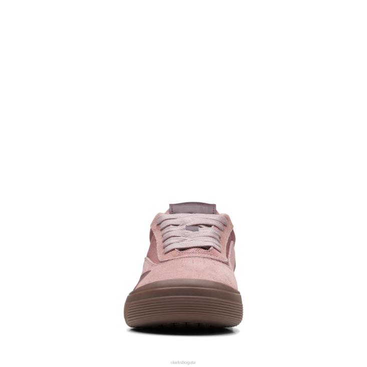 Clarks 0DX8L3787 clarks combi rosa cica lace o niños combinación rosa