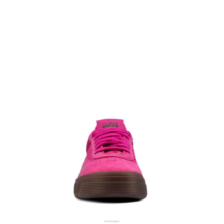 Clarks 0DX8L3788 ante rosa cica y clarks niños gamuza rosa
