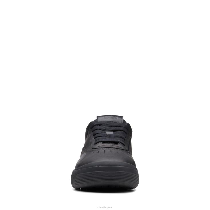 Clarks 0DX8L3790 clarks cica o cuero negro niños cuero negro