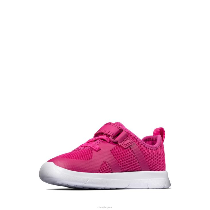 Clarks 0DX8L3791 ath flux t clarks frambuesa niños frambuesa