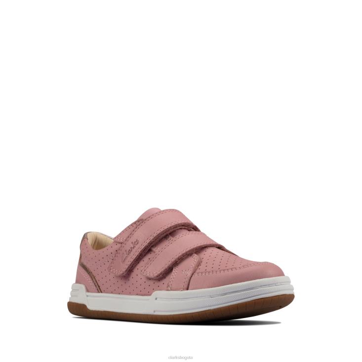 Clarks 0DX8L3793 clarks rosa claro fawn solo k niños Rosa claro