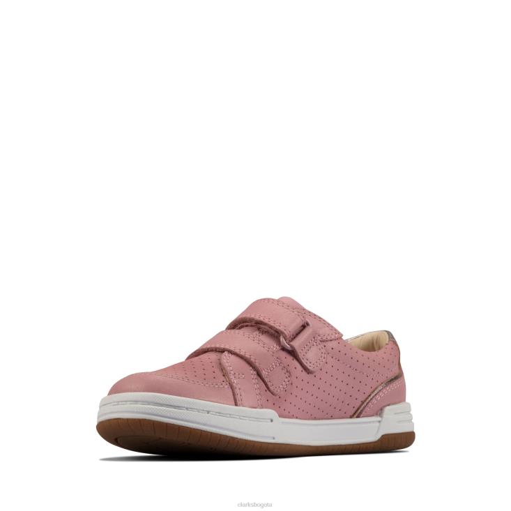 Clarks 0DX8L3793 clarks rosa claro fawn solo k niños Rosa claro