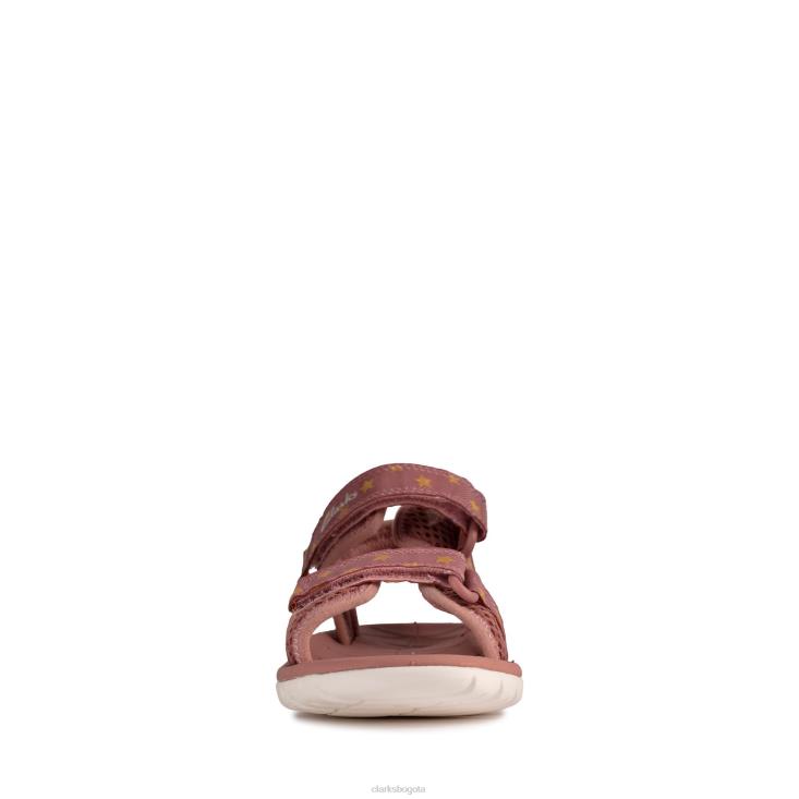 Clarks 0DX8L3797 surf marea k clarks rosa polvoriento niños Rosa empolvado