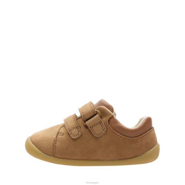 Clarks 0DX8L3798 roamer craft t cuero clarks niños cuero marrón