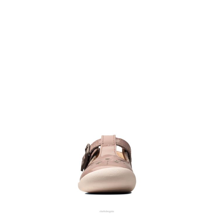 Clarks 0DX8L3812 clarks star t roamer charol rosa niños patente rosa