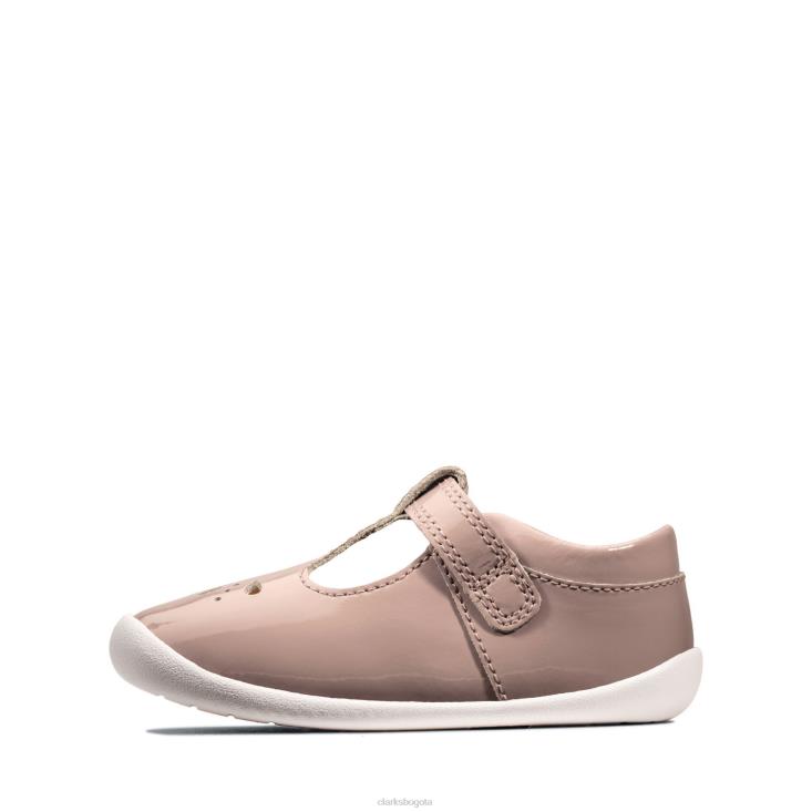Clarks 0DX8L3812 clarks star t roamer charol rosa niños patente rosa