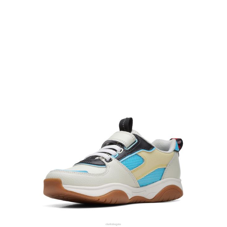 Clarks 0DX8L3818 clarks grip perla k gris combi niños combinado gris