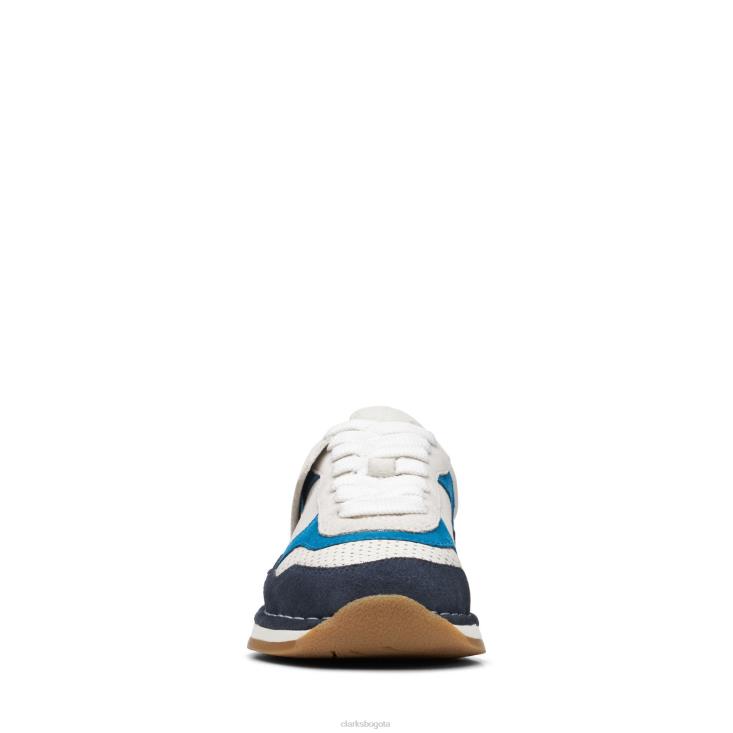Clarks 0DX8L3820 marina combi craft run tor k clarks niños combinado azul marino