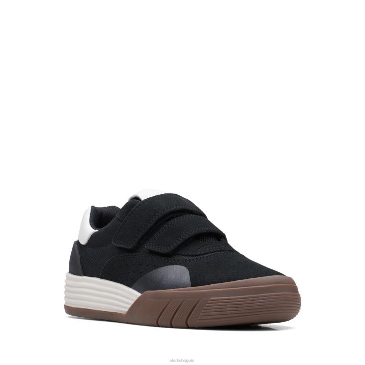 Clarks 0DX8L3826 clarks cica run k negro niños negro