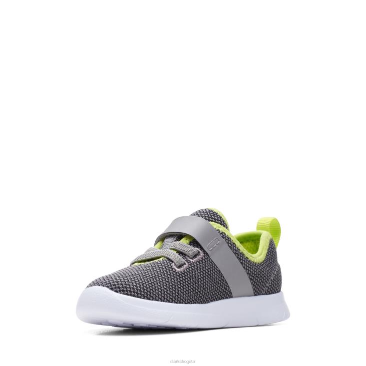 Clarks 0DX8L3836 clarks combi ath gris tejido unisexo combinado gris