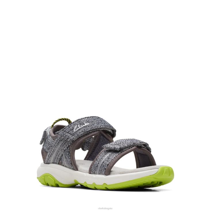 Clarks 0DX8L3838 clarks combi expo sea k gris niños combinado gris