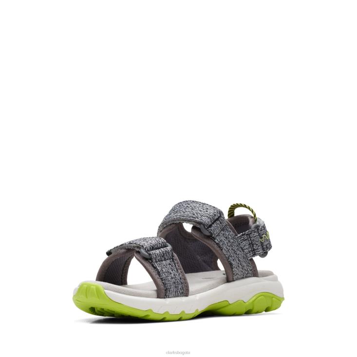 Clarks 0DX8L3838 clarks combi expo sea k gris niños combinado gris