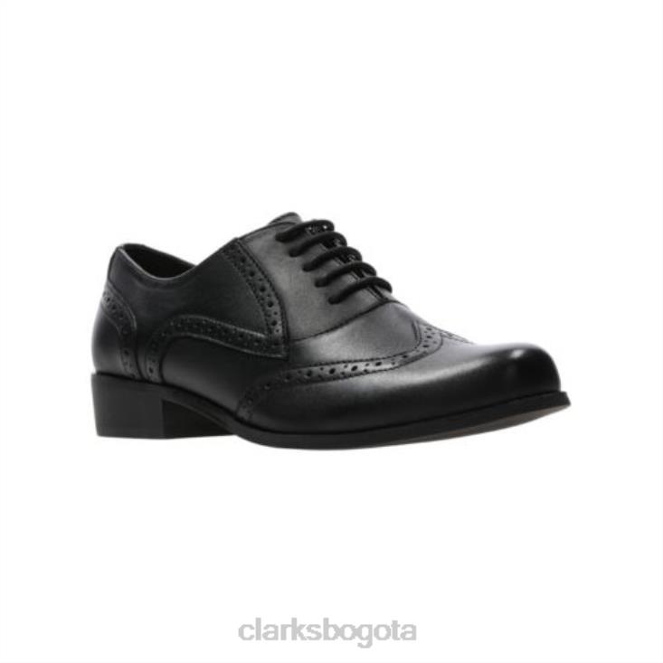 Clarks 0DX8L3865 clarks black falconet uma mujer negro