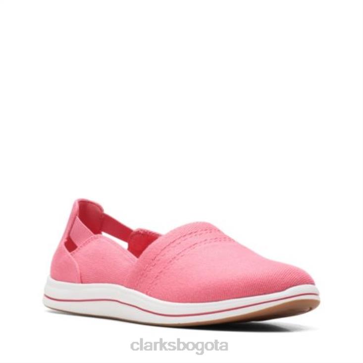 Clarks 0DX8L3869 brinkley paso clarks coral mujer coral