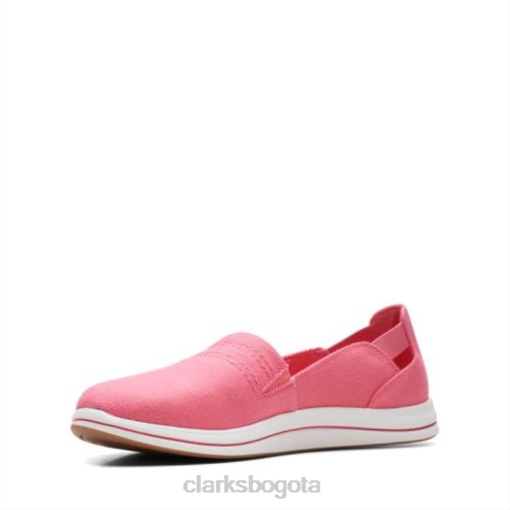 Clarks 0DX8L3869 brinkley paso clarks coral mujer coral