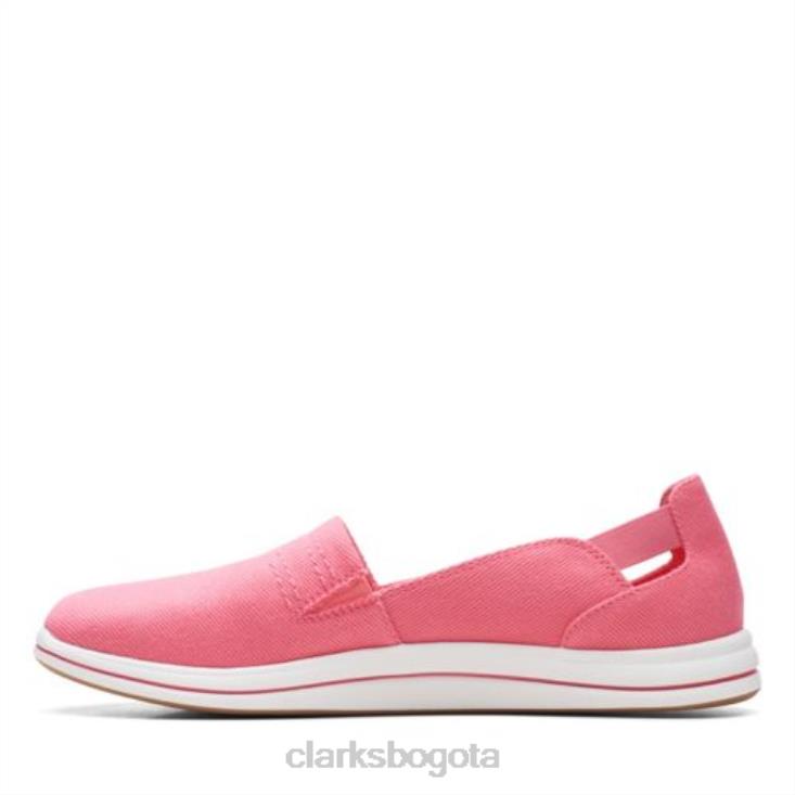 Clarks 0DX8L3869 brinkley paso clarks coral mujer coral