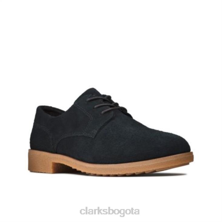 Clarks 0DX8L3880 clarks griff lane ante negro mujer ante negro