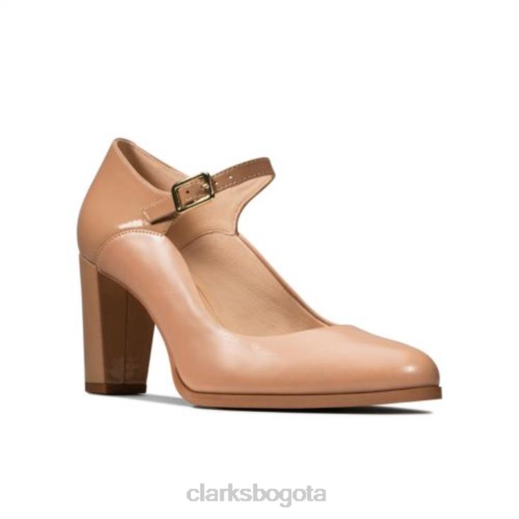 Clarks 0DX8L3887 kaylalba clarks praliné combinado mujer combinación de praliné