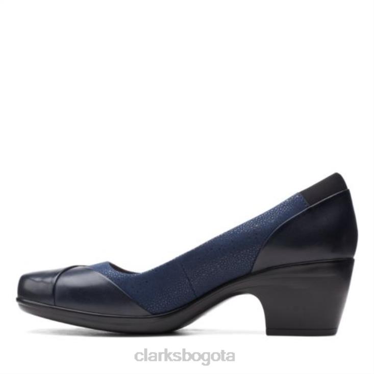 Clarks 0DX8L3890 clarks emily alexa combi azul marino mujer combinado azul marino