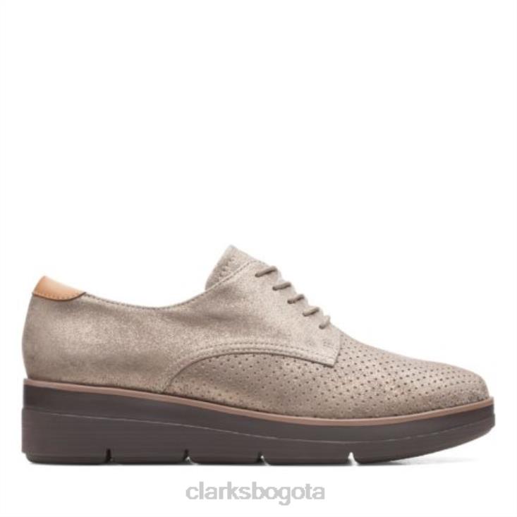 Clarks 0DX8L3899 clarks shayllace platino mujer platino