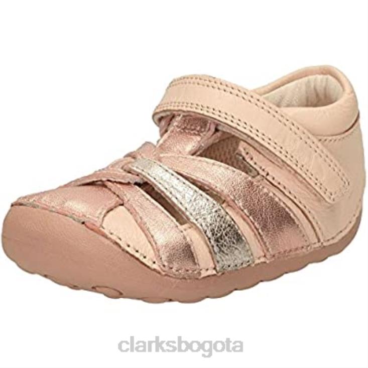 Clarks 0DX8L390 zapatos niña 2 niño little mae rose gold clarks niños