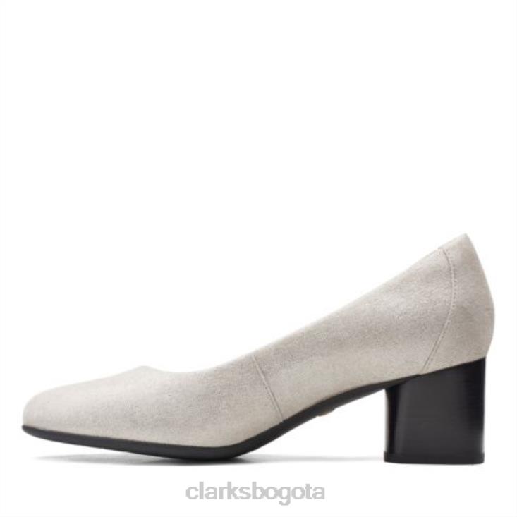 Clarks 0DX8L3905 vestido clarks plateado metalizado un cosmo mujer plata metalizada