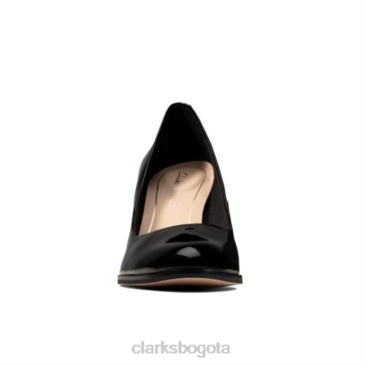 Clarks 0DX8L3906 clarks kaylcara charol negro mujer charol negro