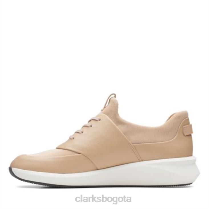 Clarks 0DX8L3913 clarks taupe combi un rio lace mujer combinación color topo