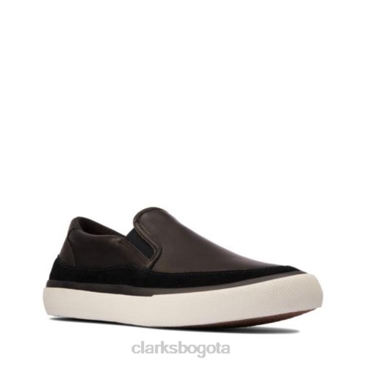 Clarks 0DX8L3919 aceley step clarks cuero negro mujer cuero negro