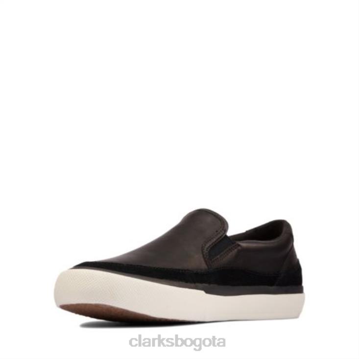 Clarks 0DX8L3919 aceley step clarks cuero negro mujer cuero negro