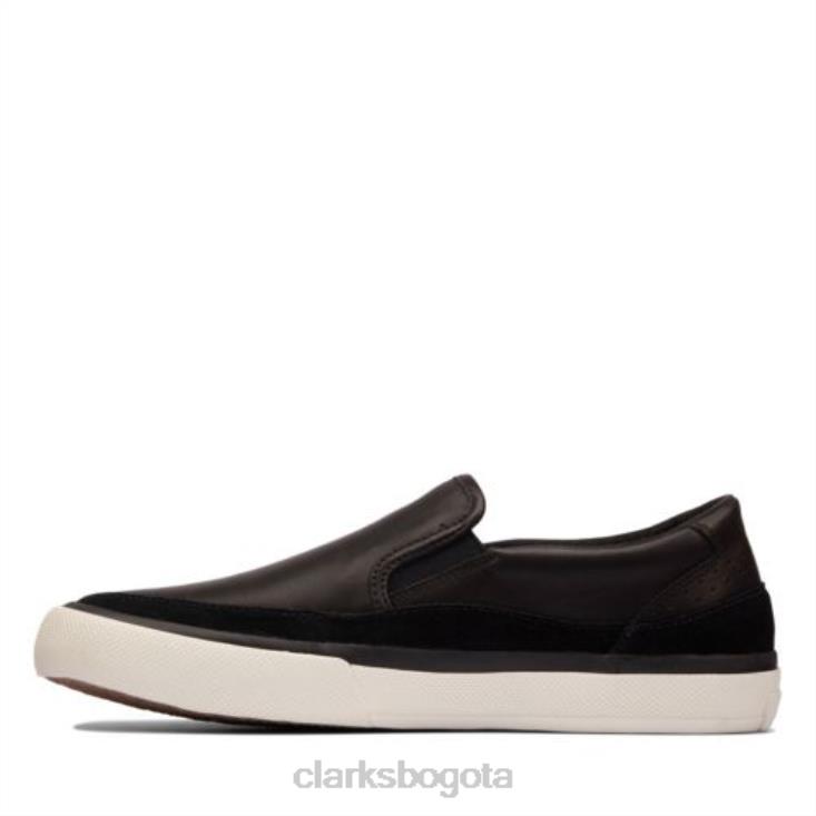 Clarks 0DX8L3919 aceley step clarks cuero negro mujer cuero negro