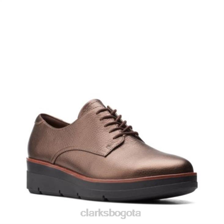Clarks 0DX8L3926 Clarks metálicos bronce shayllace mujer bronce metálico