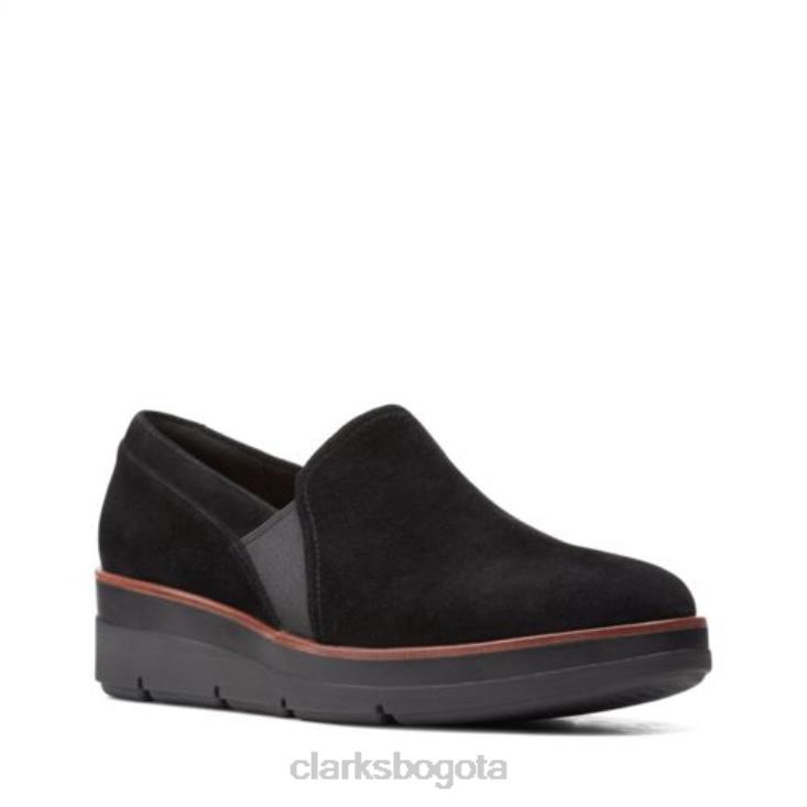 Clarks 0DX8L3927 shaylave clarks ante negro mujer ante negro