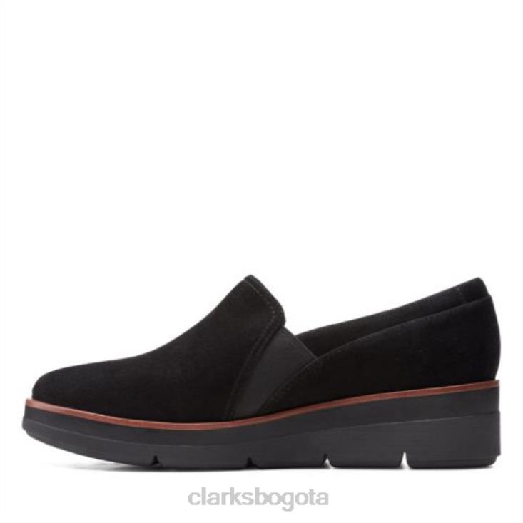 Clarks 0DX8L3927 shaylave clarks ante negro mujer ante negro