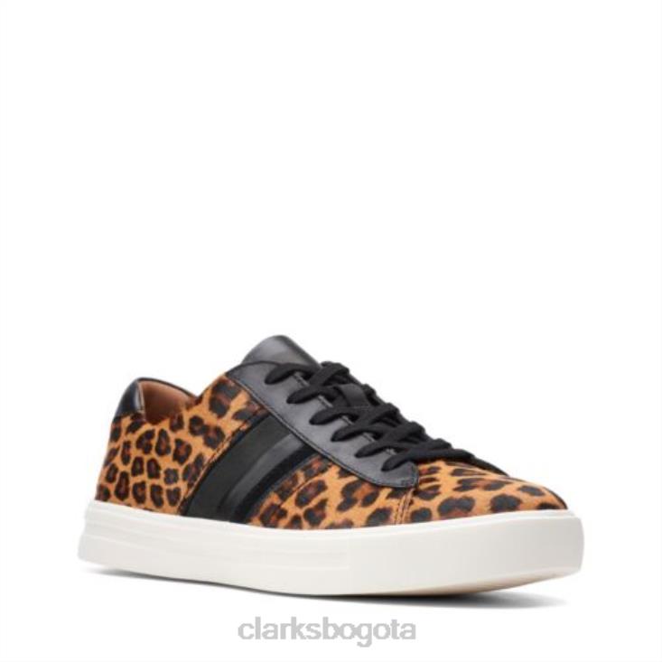 Clarks 0DX8L3928 leopardo prt po ny clarks un maui band mujer pony leopardo