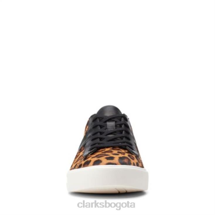 Clarks 0DX8L3928 leopardo prt po ny clarks un maui band mujer pony leopardo