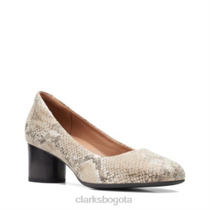 Clarks 0DX8L3941 vestido un cosmo clarks marfil mujer Marfil