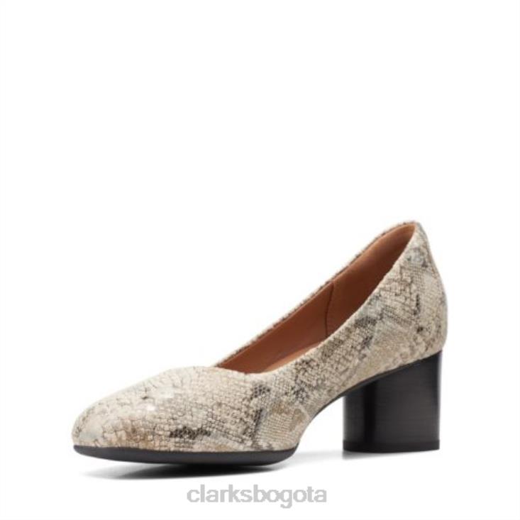 Clarks 0DX8L3941 vestido un cosmo clarks marfil mujer Marfil