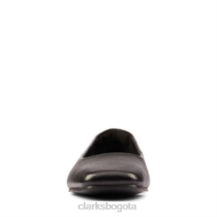 Clarks 0DX8L3943 puro ballet2 clarks cuero negro mujer cuero negro