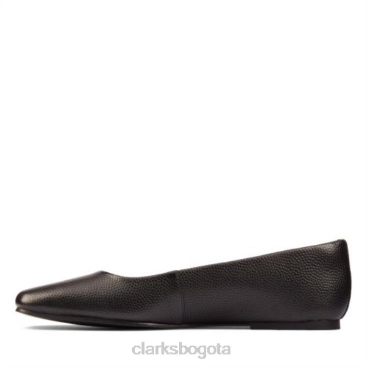 Clarks 0DX8L3943 puro ballet2 clarks cuero negro mujer cuero negro