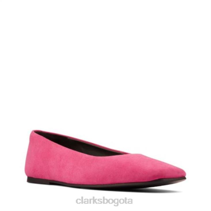 Clarks 0DX8L3944 clarks pure ballet2 ante rosa mujer gamuza rosa