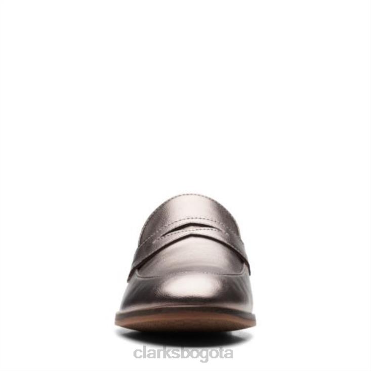 Clarks 0DX8L3946 clarks trish oro rosa metalizado mujer oro metalizado