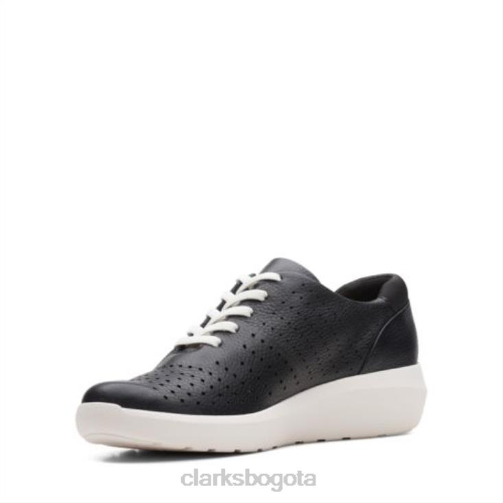 Clarks 0DX8L3948 clarks kayleigh aster cuero negro mujer cuero negro
