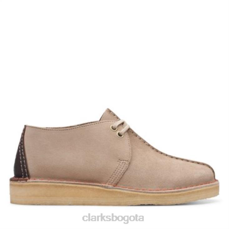 Clarks 0DX8L3955 clarks desert trek de gamuza arena mujer gamuza arena