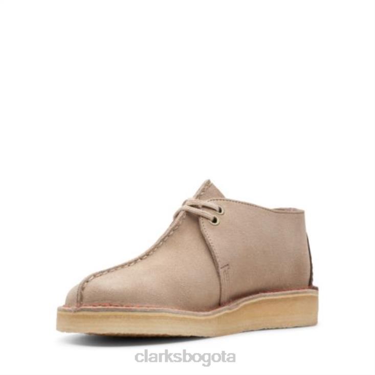 Clarks 0DX8L3955 clarks desert trek de gamuza arena mujer gamuza arena