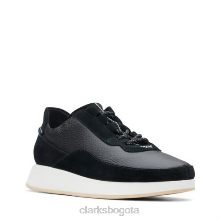 Clarks 0DX8L3956 clarks kiowa pace combi negros mujer combinado negro