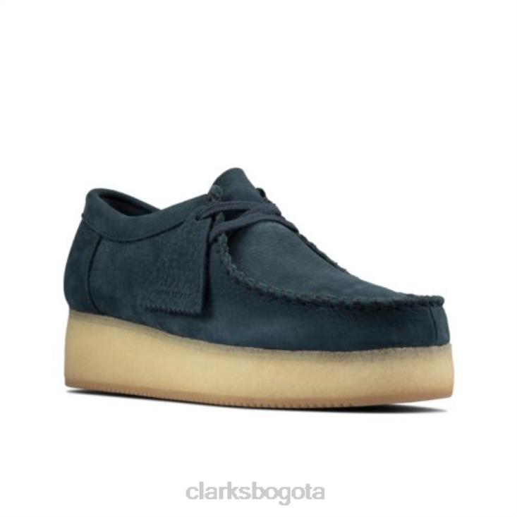 Clarks 0DX8L3961 clarks wallacraft nubuck azul mujer nubuck azul
