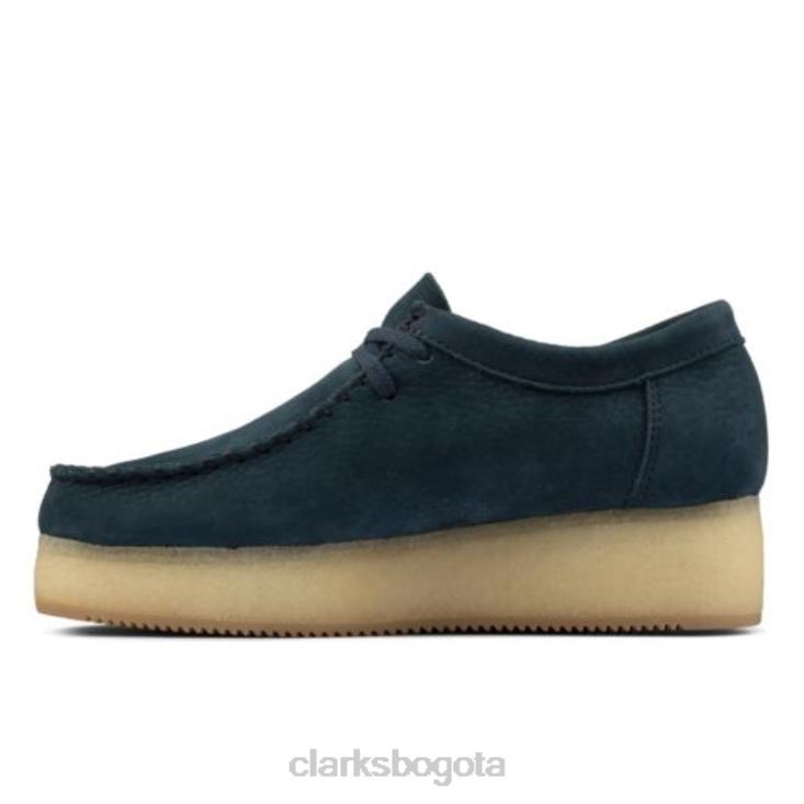 Clarks 0DX8L3961 clarks wallacraft nubuck azul mujer nubuck azul